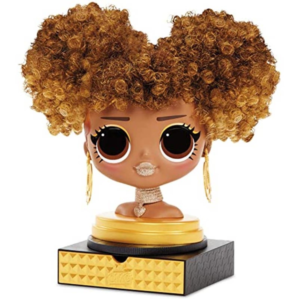 L.O.L. Surprise O.M.G. Styling Head Royal Bee with Stick-On Hair - BOX D…
